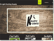 Tablet Screenshot of kelleysk-lightsupply.com